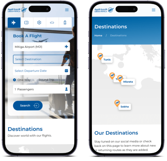 lw mobile mockups