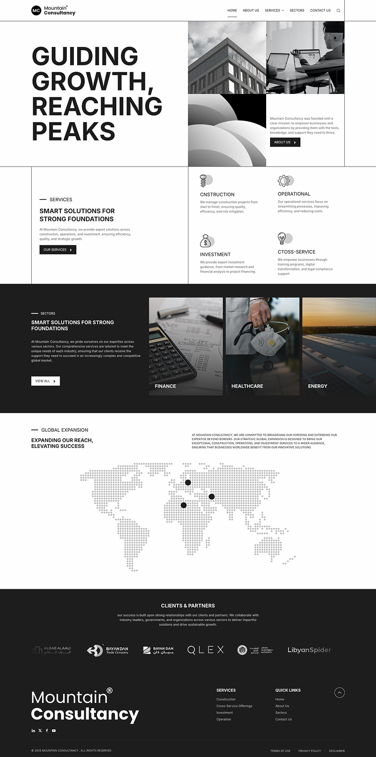 Mountain Consultancy 3 mountain home page