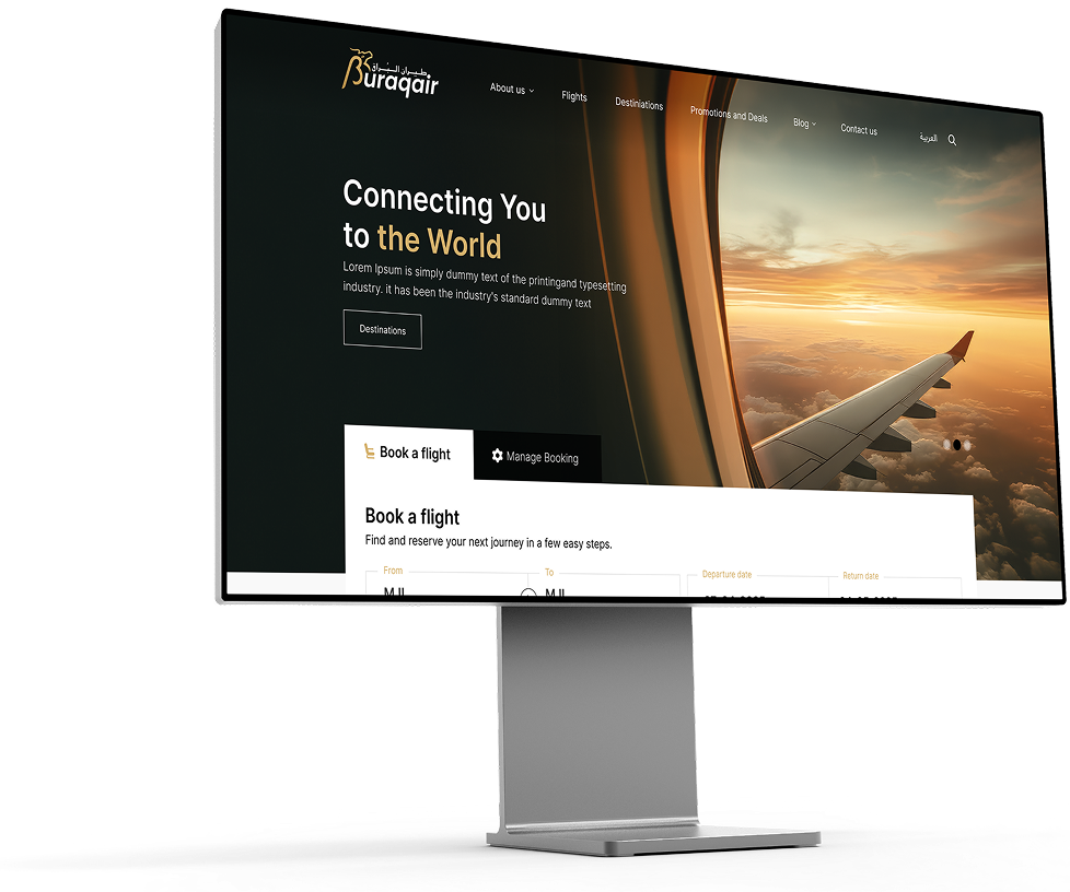 Buraq Air desktop version
